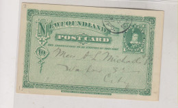 NEWFOUNDLAND 1897 Nice Postal Stationery - Interi Postali