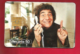 Télécarte 50 Unités France Télécom Téléphone Et Cinéma Christian Clavier Les Couloirs Du Temps Les Visiteurs 1998 - Cinéma