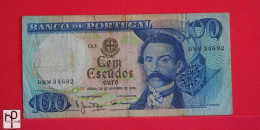PORTUGAL 100 ESCUDOS 1965 -    2 SCANS  - (Nº55645) - Portugal