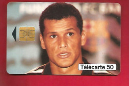 Télécarte 50 Unités France Télécom Joueur De Foot Football Rivaldo Brésil France 98 1998 ... - 1998