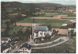 CPSM De POUZAC - L'église - Vue Aérienne. - Otros & Sin Clasificación