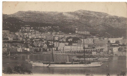 Monaco Monte-Carlo : Vue Sur Le Port Et La Condamine (Editeur Neurdein Et Cie, Paris, ND Phot. N°1320) - Port