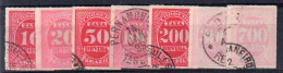 XP166 - BRASILE 1890 , Segnatasse La Serie 1/9 Priva Del N. 7 E 9 : Usata - Timbres-taxe