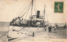 Le Croisic * Bateau Des Gardes Côtes L'Elan Sur Le Quai - Le Croisic