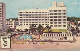 CARTOLINA  MIAMI BEACH,FLORIDA,STATI UNITI-THE SANS SOUCI-NON VIAGGIATA - Miami Beach