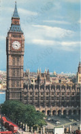 CARTOLINA  LONDON,INGHILTERRA,REGNO UNITO-BIG BEN,WESTMINSTER-BOLLO STACCATO,VIAGGIATA 1963 - Westminster Abbey