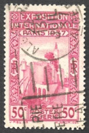 ALGERIE  1937   -  Y&T  128 -  Exposition Internationale Paris 1937   -  Oblitéré - Oblitérés