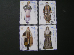 GREECE 2019 EUROMED 2019 COSTUMES OF THE MEDITERRANEAN - Used Stamps