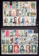 FRANCE ANNEES COMPLETES - 1957 - N°1091/1141 - XX MNH TTB - 1950-1959