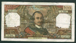 FRANCE - 100 Francs Corneille - 7/12/1967 - TB - F. : 65/19 - N° De Billet : 83349 - 100 F 1964-1979 ''Corneille''