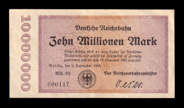 Alemania Germany 10000000 Mark 1923 Pick S1014 Ebc Xf - 10 Millionen Mark