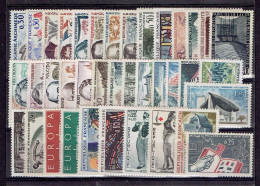 FRANCE ANNEES COMPLETES - 1963 - N°1368/1403 - XX MNH TTB - 1960-1969