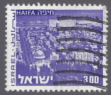 ISRAELE 1971-5 - Yvert 471° - Vedute | - Gebraucht (ohne Tabs)