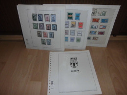 Sammlung Europa CEPT 1956-1979 Postfrisch Komplett + Extras In Lindner (51062) - Collections