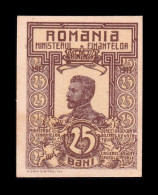 Rumania Romania 25 Bani Ferdinand I 1917 Pick 70 Sc- AUnc - Grèce