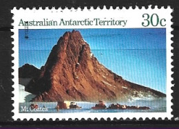 ANTARCTIQUE AUSTRALIEN. N°65 Oblitéré De 1984. Mont Coates. - Gebruikt