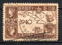 Col33 Cuba  Aerien 1940 N° 32 Oblitéré Cote : 4,50€ - Luftpost