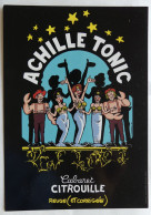 CARTE POSTALE PUBLICITAIRE MARGERIN CABARET CITROUILLE ACHILE TONIC 1993 - Bandes Dessinées