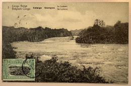 BASANKUSU 1917 Entier Postal Illustré 5c Fleuve LE LOMAMI KATANGA 3>Netherlands (Congo Belge Postal Stationery River - Brieven En Documenten