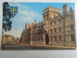 D196359   UK -England -University College - Oxford   PU 1974 - Sent To Hungary - Oxford