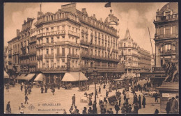 +++ CPA - BRUSSEL - BRUXELLES - Boulevard Anspach - Tram  // - Lanen, Boulevards