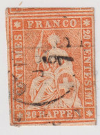 SUISSE. N° 29 - 1843-1852 Federal & Cantonal Stamps