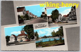 Bruchköbel - Mehrbildkarte 1   Mit Freibad Und VW Käfer Am Rathaus - Main - Kinzig Kreis