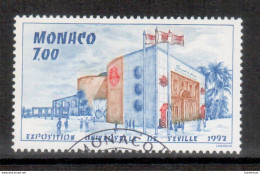 Monaco 1992 Michel 2073 Weltausstellung Sevilla O - Gebruikt