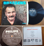 RARE French LP 33t RPM BIEM (12") GEORGES BRASSENS (1964) - Collectors