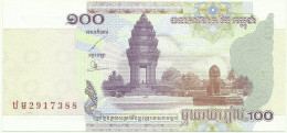 Cambodia - 100 Riels - 2001 - Pick: 53 - Unc. - Sign. 17 - National Banque - Cambodge