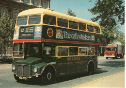 AEC Routemaster SRM3 Double-Decker Bus In London 1979 - CPM - Bus & Autocars