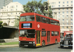 MCW M Type Double-Decker Metrobus At Marble Arch In 1980 -  CPM - Bus & Autocars