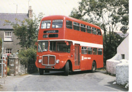 AEC Regent V Double-Decker Willowbrook Bus  On Swansea-Pennard Route -  CPM - Bus & Autocars