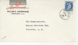 23090) Canada Edgewood Postmark Cancel  - Storia Postale