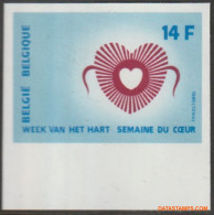 België 1980 - Mi:2044, Yv:1992, OBP:1992, Stamp - □ - Week Van Het Hart  - 1961-1980