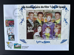 Guinée Guinea 2008 Mi. 6345 - 6351 FDC Surchargé Overprint Lost In Space Espace Film Movie Raumfahrt - Afrique