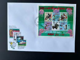 Guinée Guinea 2008 Mi. 6280-6284 FDC Surchargé Overprint Olympic Games Sydney 2000 Pekin Beijing 2008 Jeux Olympiques - Archery