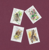 SOWJETUNION 1989  Postfrisch**MNH  Michel-Nr. 5950-5953  #  NATURSCHUTZ  #  BIENEN - Abeilles