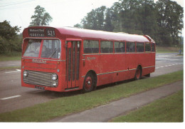 BMMO S21 Bus Of Midland Red Fleet Near Rugby  -  CPM - Bus & Autocars