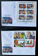 Comores Comoros Komoren 2008 FDC IMPERF Apollo 11 Fusée Rocket Space Espace Raumfahrt New York Mi. I-VI Bl. I Unissued - Afrique