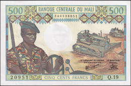MALI - 500 Francs Nd.(1973-1984) AU-UNC P.12 E - Mali