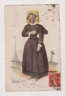 ES001 - TREGUNC - Illustration Anciens Costumes Bretons - Veuve De Trégunc - Trégunc