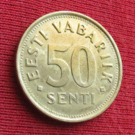 Estonia 50 Senti 1992 KM# 24 Lt 438 *V1T Estonie - Estonia