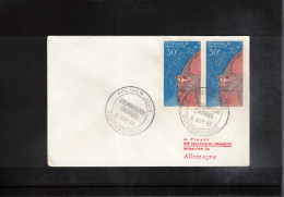 Upper Volta 1965 Space / Welltraum Telecommunications Satellites Interesting Cover FDC - Afrique