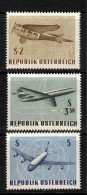 AUSTRIA 1968 Air Set SG 1521-3 UNHM #CDK8 - Otros & Sin Clasificación