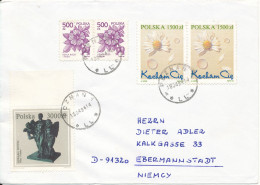 Poland Cover Sent To Germany 18-4-1994 Topic Stamps - Lettres & Documents