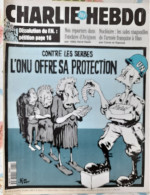 CHARLIE HEBDO 1995 N° 160 SERBIE CONTRE LES SERBES L'O N U OFFRE SA PROTECTION - Humor