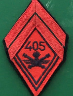 405e Régiment D'artillerie Anti-aérienne écusson Tissu Brodé Galon De Bras Grade Rouge-Militaire Militaria Patch à Coudr - Patches