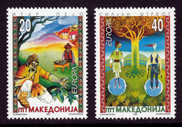 Macedonia 1997 Europa CEPT Tales And Legends, Set MNH - 1997