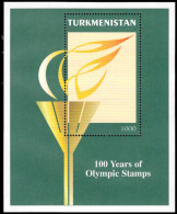 Turkmenistan 1997 Olympic Games Souvenir Sheet Unmounted Mint. - Turkmenistán
